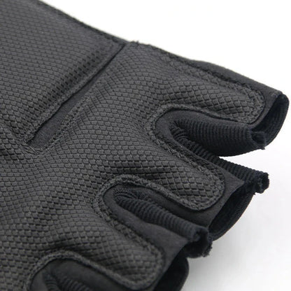 Half Finger Cycling Tactical Gloves - Outdoor Sports, Shooting, Hunting, Motorcycle and Bike Accessories for Men and Women