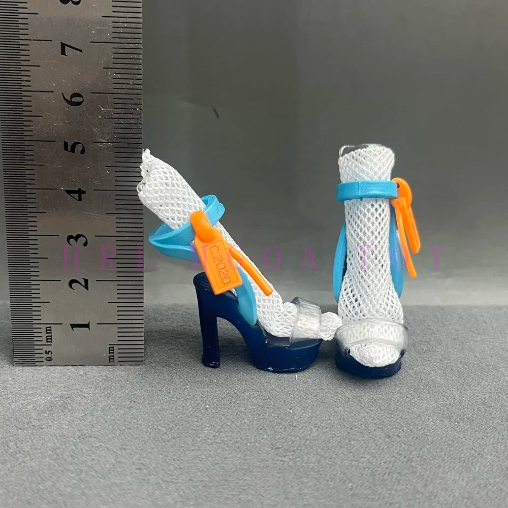 28cm Rainbow Big Sister Doll Shoes – Multi-Style Accessories for Girls, DIY Gift Toys