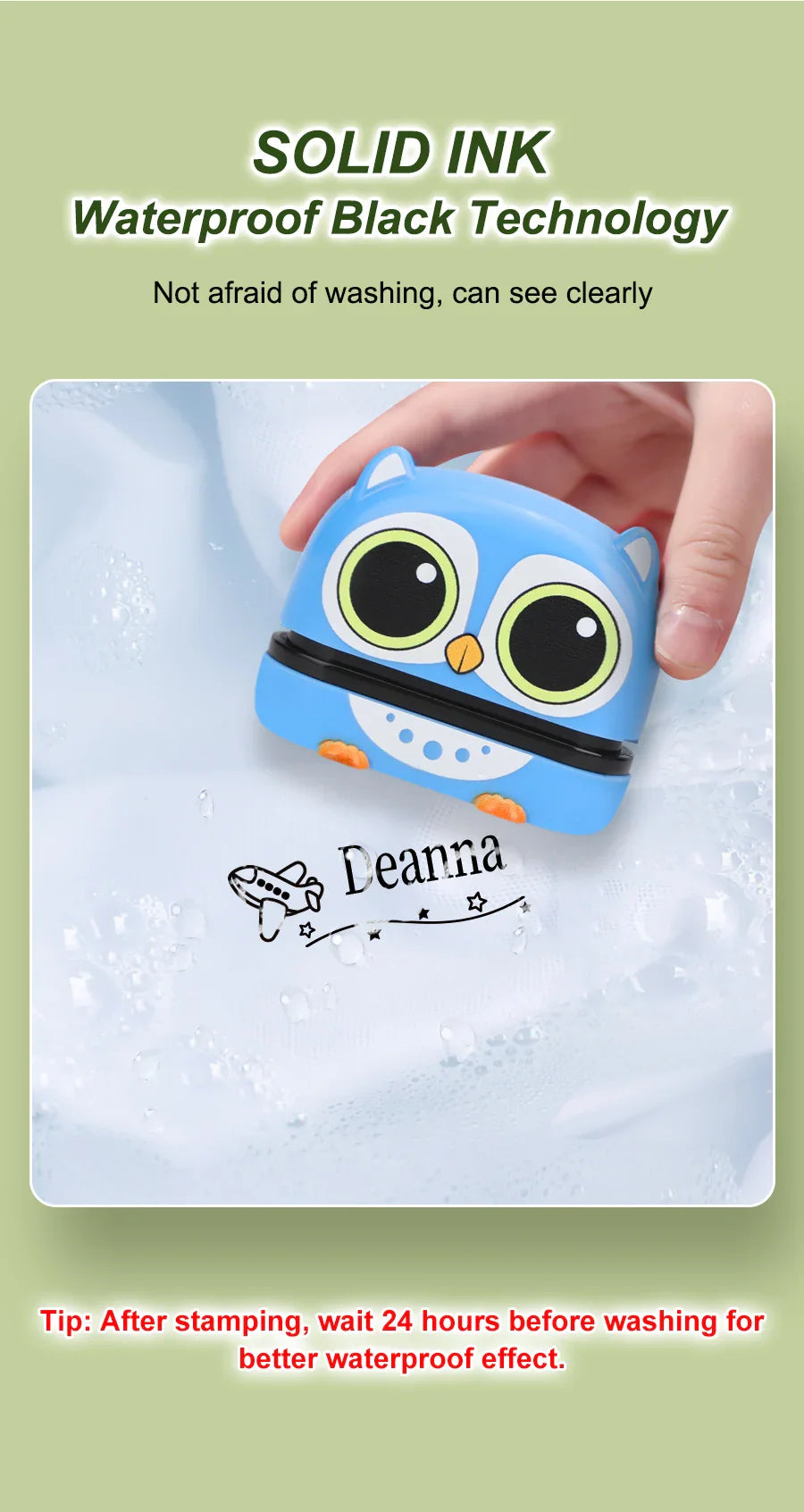 149pcs Personalized Name Stamp Set – Waterproof, Non-Fading Baby & Kindergarten Engraved Seals, Perfect Student Gift