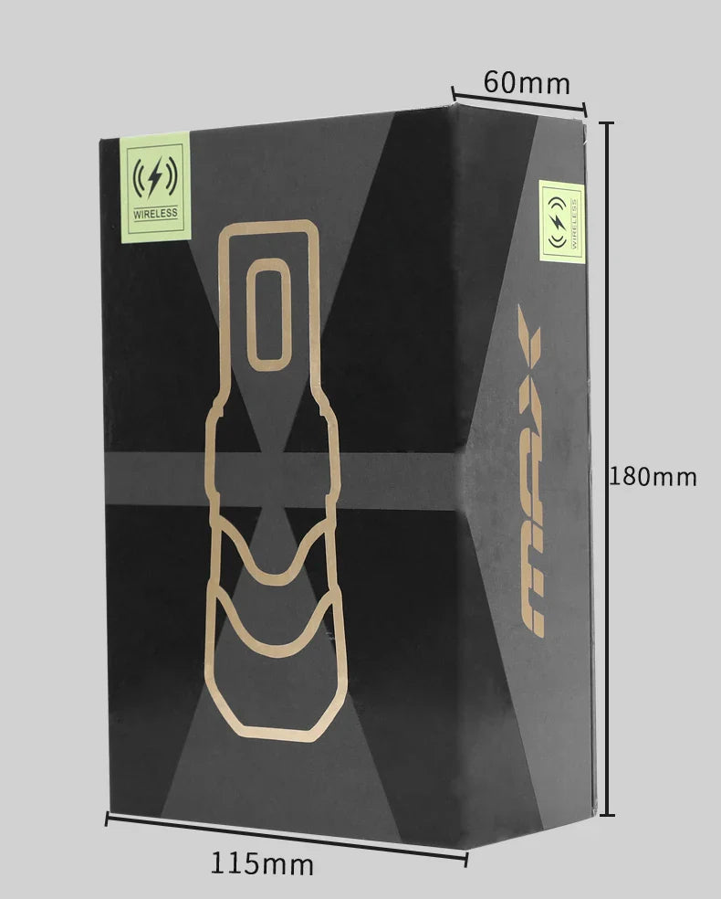 YILONG MAX Tattoo Machine Cartridge Pen – 2400mAh Coreless Motor Lithium Battery Pen Kit for Tattoo Artists