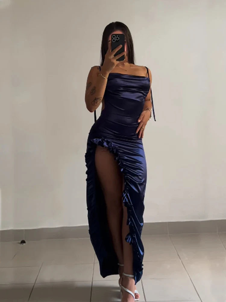 2024 Europe & US Y2K Sexy Halter Dress - Summer Cross-Border Senior Style Spice Girl Dress