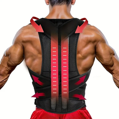 Hunchback Posture Corrector – Chest, Shoulder & Neck Support Tape Training Equipment