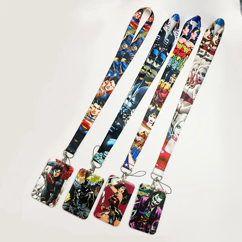 American Anime Movie Lanyard — Key Holder Neck Strap for ID Cards, Gym Keys, Badge, DIY Keychain Rope