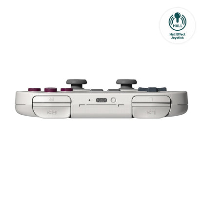 8Bitdo SN30 Pro Bluetooth Wireless Gaming Controller – Hall Effect, Compatible with Switch, MacOS, Android, Raspberry Pi, Windows, and Steam
