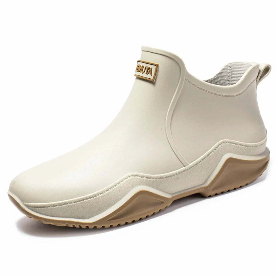 New Waterproof Rain Shoes for Women & Men – Ankle Rain Boots, Anti-Slip, Wear-Resistant, Plush for Summer & Winter