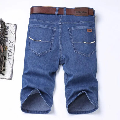 Men's Premium Loose Fit Denim Shorts – Casual Business Summer Jean Shorts