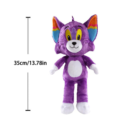 Anime Tom & Jerry Plush Toy — Cute Cat & Mouse Stuffed Animal Doll for Kids Gift, Free Shipping