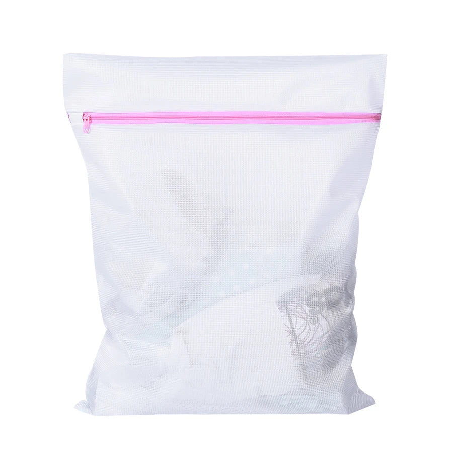 3Pcs/Set Zippered Mesh Laundry Bags – Bra & Underwear Cleaning Baskets, Household Laundry Care Accessories