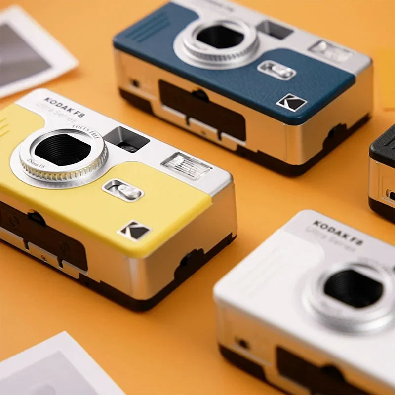 Kodak Ultra F8 Retro Film Camera Manual Replaceable Reusable with Flash – Non-Disposable Original Film Camera