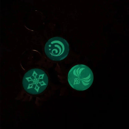 Genshin Impact Sumeru Vision Brooch Pins - Tighnari Collei Dori Nilou Element Badge Cosplay Lapel