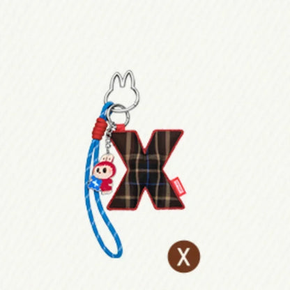 POP MART Labubu The Monsters Pin — Love Series Letter Pendant Blind Box, Mystery Toy Figure Ornament