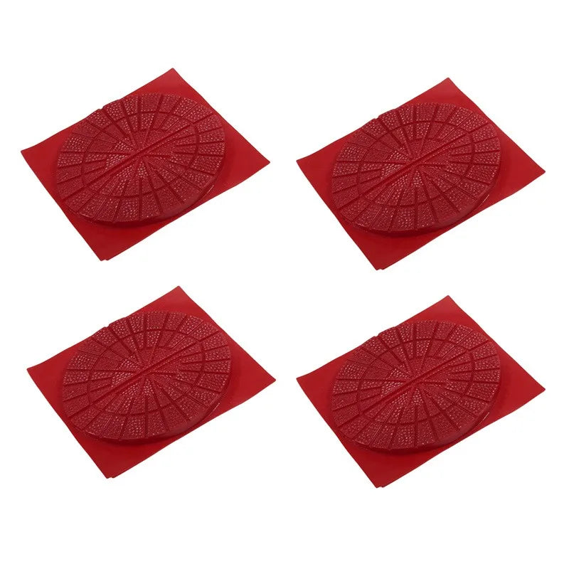 4PCS Wear-Resistant Shoe Insoles – Anti-Slip Self-Adhesive Sole Protectors for Sneakers, Heels & Rubber Shoe Repair