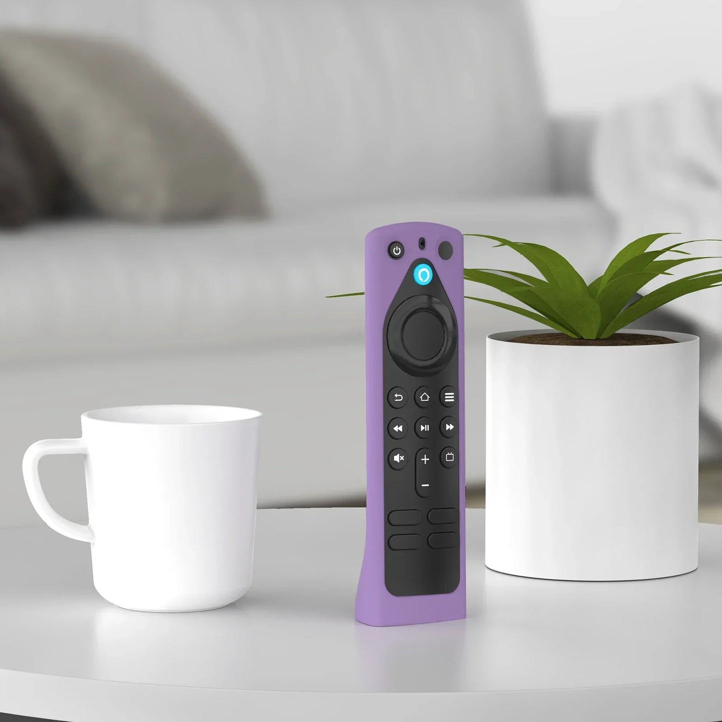 Silicone Remote Control Cover Stand - Protective Case for Fire TV Stick & Alexa Voice Remote Models