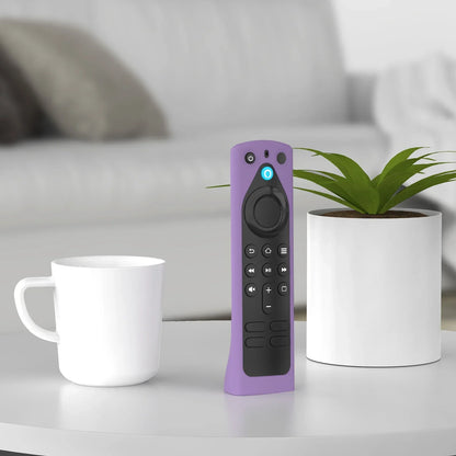 Silicone Remote Control Cover Stand - Protective Case for Fire TV Stick & Alexa Voice Remote Models