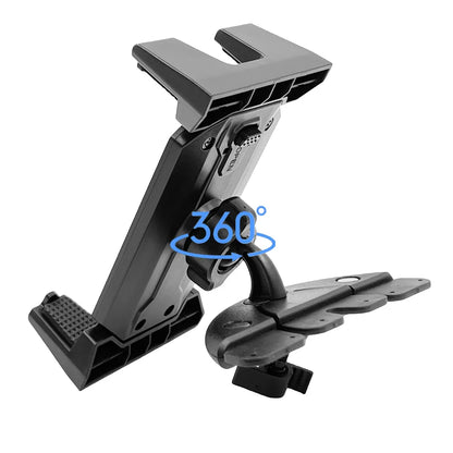 Universal Car CD Slot Mount — Tablet & Phone Holder for 4–14” iPad, Xiaomi, GPS