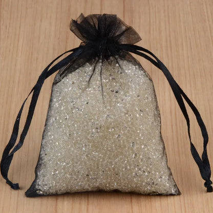 100pcs Organza Gift Bags – 7×9, 9×12, 10×15, 13×18cm Wedding & Jewelry Pouches