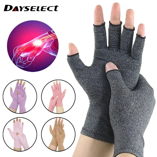 Compression Arthritis Gloves with Wrist Support – Joint Pain Relief Hand Brace for Men & Women, Therapy Wristband