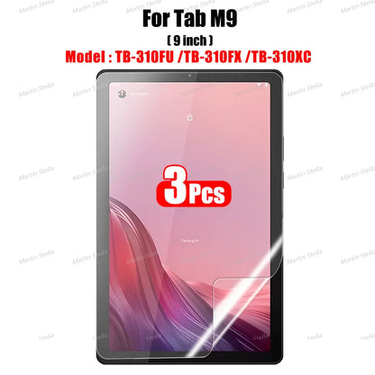 3Pcs Paper-Like Screen Protector for Lenovo TAB M10, M9, M8, M11, P12 Pro, P11 – Non-Glass Protector for 1st, 2nd & 3rd Gen