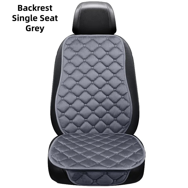 Universal Winter Warm Car Seat Cover Protector Set – 3-Piece Rear Seat Cushion Auto Interior Protection for Cars, SUVs & Vans