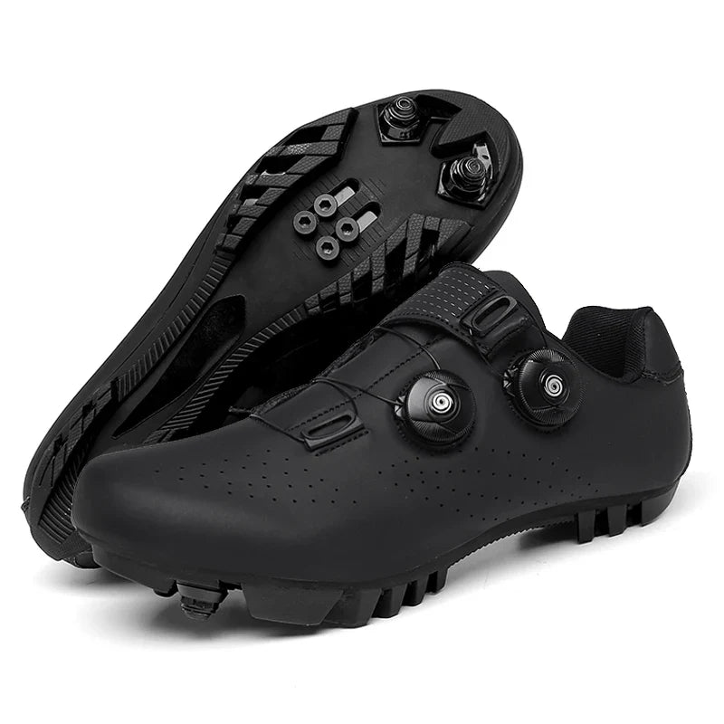 Men’s MTB Cycling Shoes — Flat Road & Trail Bike Sneakers with SPD Pedal Compatibility