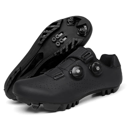 Men’s MTB Cycling Shoes — Flat Road & Trail Bike Sneakers with SPD Pedal Compatibility