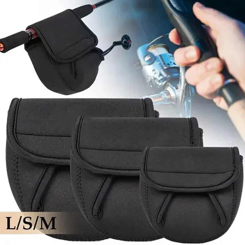 Portable Waterproof Fishing Reel Cover Bag – Spinning Wheel Protective Storage Case (1–3PCS Set) for Outdoor Fishing Gear