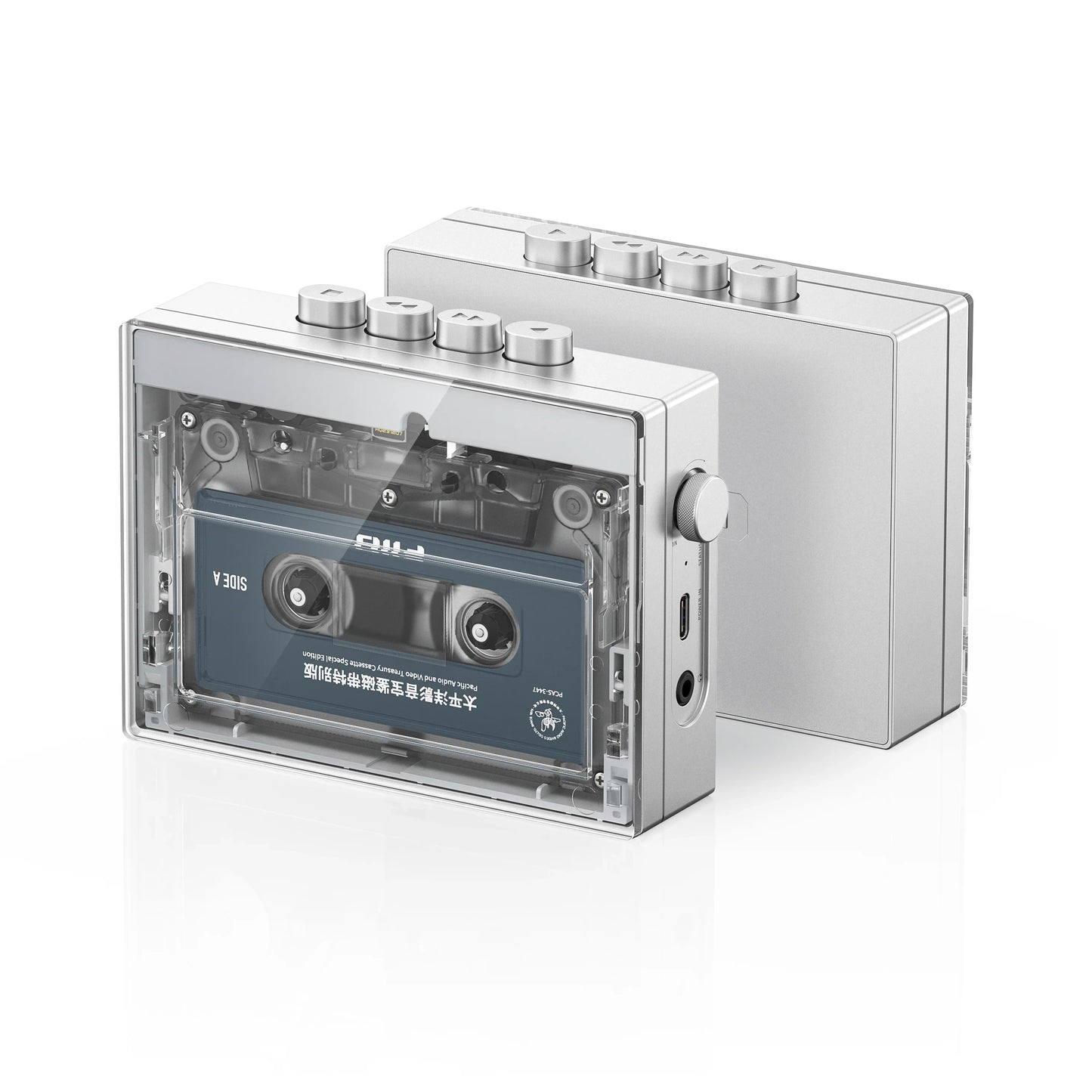 FiiO CP13 Portable Stereo Cassette Music Player – 13 Hours Battery Life, 1800mAh, Dual-Mode 4.2V Power Supply, MP3 Player