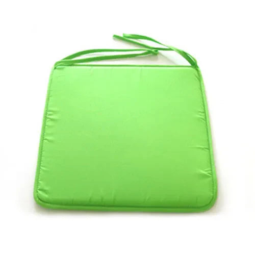 Candy Color Non-Slip Chair Cushion – Soft Seat Pad with Back Support, Fixed Cushion for Home Décor
