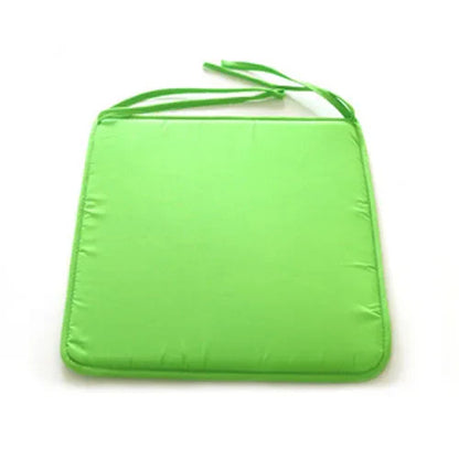 Candy Color Non-Slip Chair Cushion – Soft Seat Pad with Back Support, Fixed Cushion for Home Décor