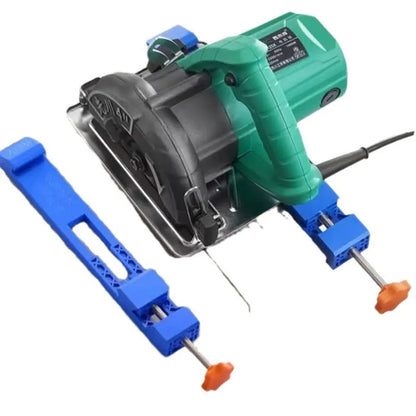 Quick Fix Jig for Electric Circular Saw – Precise Wood Cutting Clamp, Easy Installation for Precision Milling Tasks