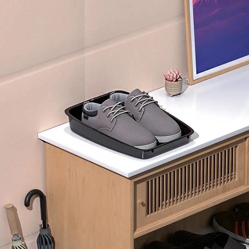 Car Shoe Storage Tray – Multifunctional Vehicle Organizer Under Seat Container Box