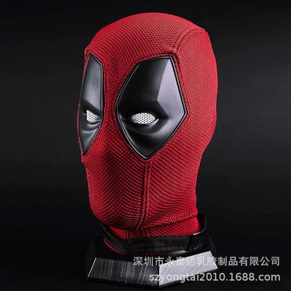 Deadpool Cosplay Mask – Nylon & Cotton Mesh Helmet for Halloween, Party & Carnival Costume