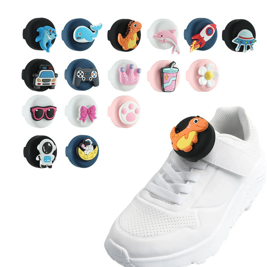 AirTag Holder Case for Kids — Waterproof Silicone GPS Tracker Accessory for Shoelaces & Straps on Toddler Shoes