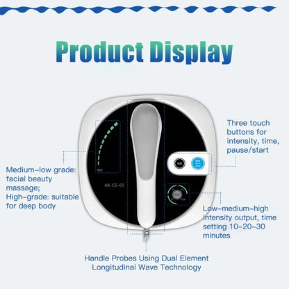 Ultrasound Physiotherapy Massage Device – 1MHz Ultrasonic Instrument for Muscle & Joint Pain Relief, Drug-Free Therapy