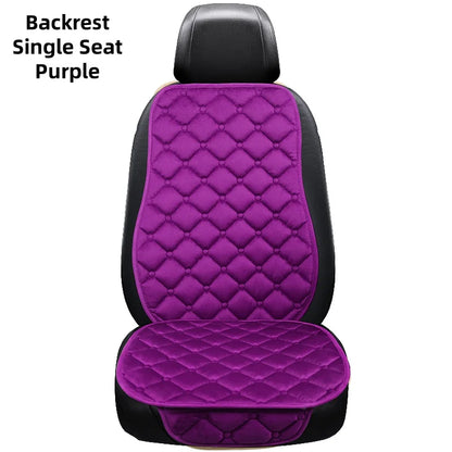 Universal Winter Warm Car Seat Cover Protector Set – 3-Piece Rear Seat Cushion Auto Interior Protection for Cars, SUVs & Vans