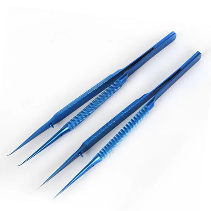 Precision Titanium Alloy Tweezers — Professional Antimagnetic Electronics Repair Forceps