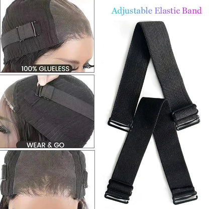 Adjustable Wig Edge Slayer Band: Magic Sticker Melt Band for Lace Wigs - 2.5-4cm Width Elastic Hair Band for Perfect Edges