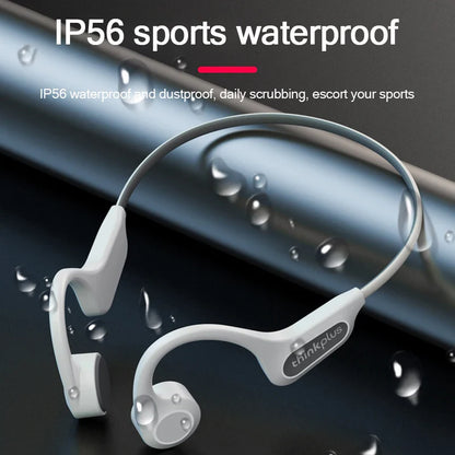 Lenovo X3 Pro Bone Conduction Earphones – Wireless Bluetooth HiFi Ear-Hook Headset with Mic, Waterproof Earbuds