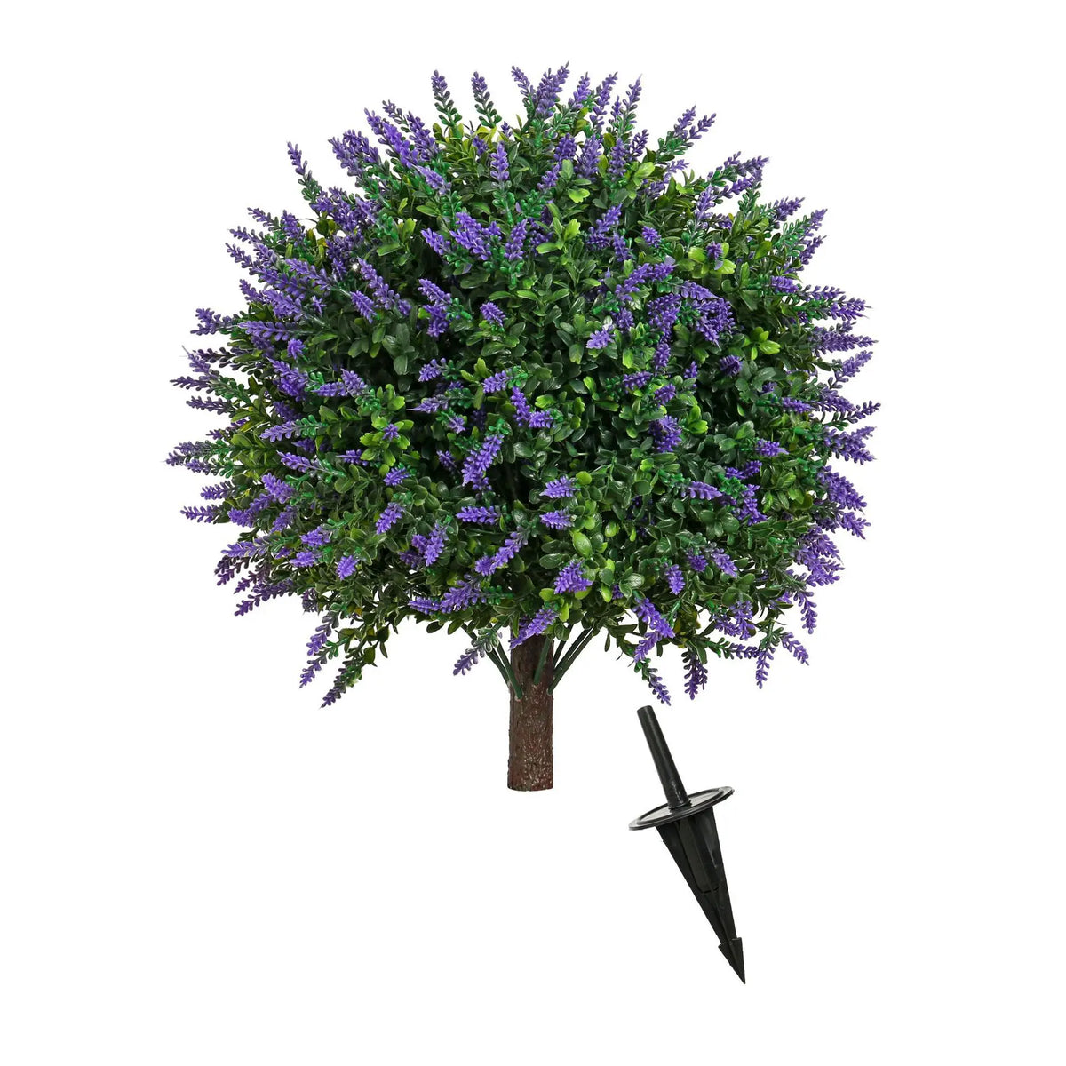 Artificial Lavender Tree - UV-Resistant Faux Greenery Plant for Garden & Porch Decor