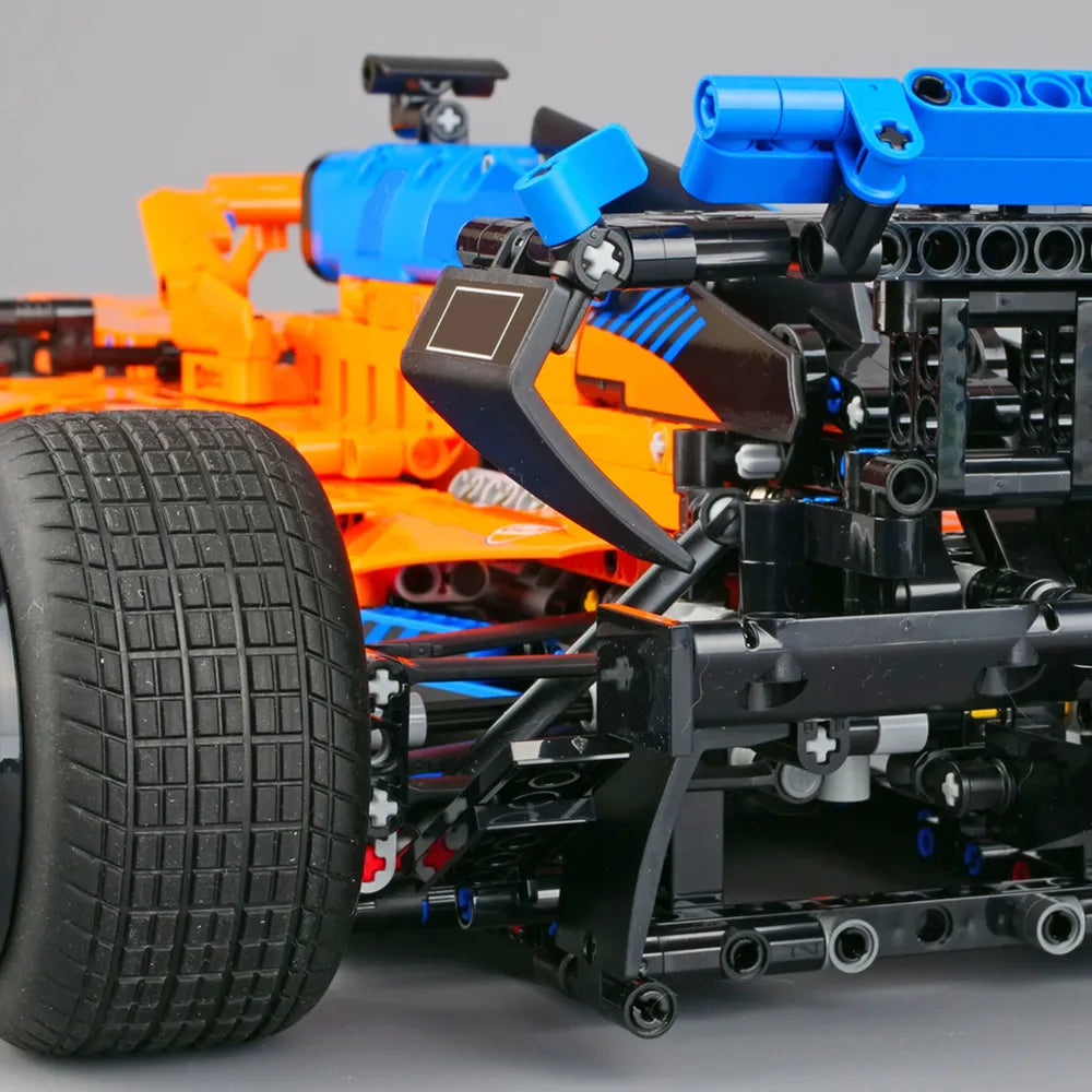 F1 Technical W14 Formula 1:8 Racing Car – 1432PCS City Speed Building Blocks, Compatible with 42141, Sports Vehicle Model Assembly Toy