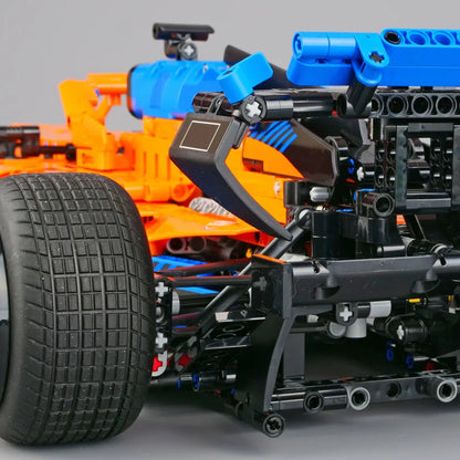 F1 Technical W14 Formula 1:8 Racing Car – 1432PCS City Speed Building Blocks, Compatible with 42141, Sports Vehicle Model Assembly Toy