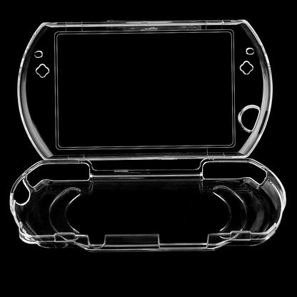 OSTENT Clear Crystal Hard Case for Sony PSP Go | Transparent Protective Shell Cover