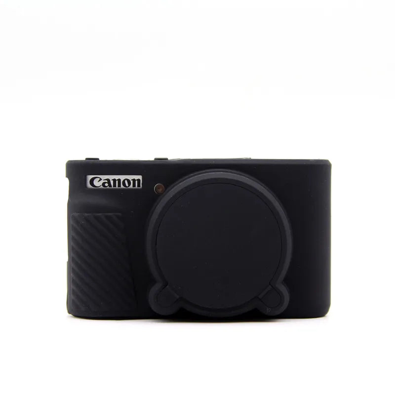 Canon PowerShot SX730 SX740 Silicone Camera Case - Soft Rubber Protective Skin Cover Bag for SX740HS Digital Camera