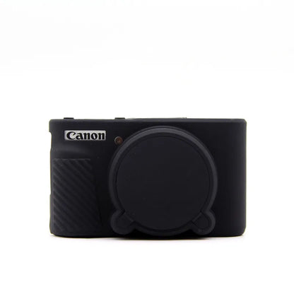 Canon PowerShot SX730 SX740 Silicone Camera Case - Soft Rubber Protective Skin Cover Bag for SX740HS Digital Camera
