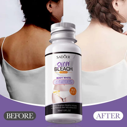Whitening Cream for Private Parts – Underarm, Inner Thigh & Knee Brightening Serum