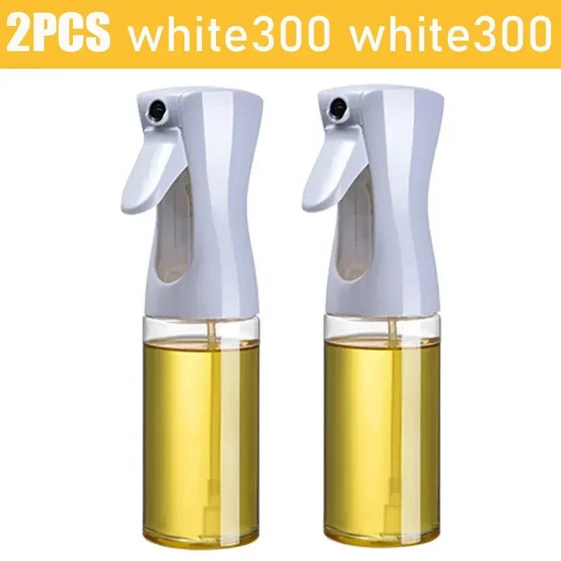 200/300/500ml Oil Spray Bottle – Olive Oil Vinegar Soy Sauce Sprayer Dispenser for Cooking, Baking & Camping