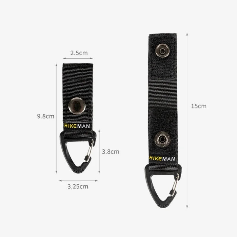 Outdoor Tactical Carabiner – Multifunctional Triangle Keychain Buckle