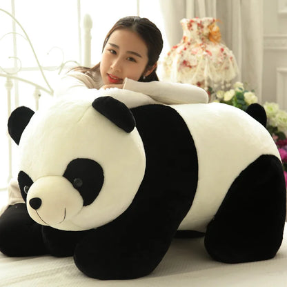 Baby Panda Plush Toy - Soft Stuffed Animal Pillow Doll for Boys, Girls & Home Decor