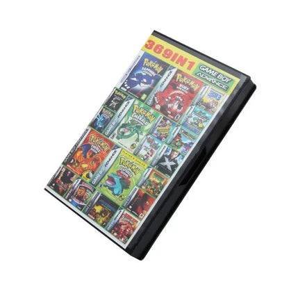 369-in-1 GBA 32-Bit Game Cartridge – Retro Multi-Game Card for Game Boy Advance, GBA SP & NDS, Pokémon & Classic Games English Version