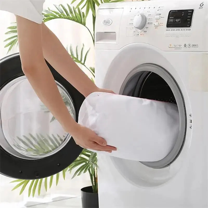 Transparent Zippered Laundry Mesh Pocket Set - 2Pcs/7Pcs, 6 Sizes, Reusable & Sturdy for Washing Machine Protection